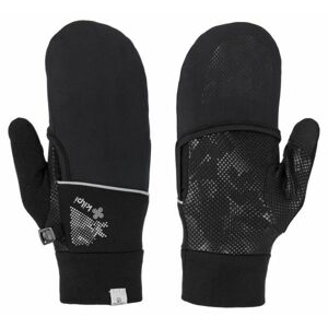 Sport running gloves KILPI DRAG-U black