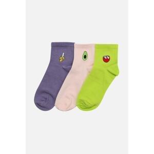 Trendyol Socks - Purple - 3 pcs