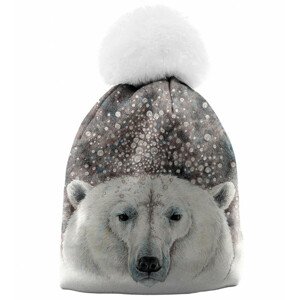 Sapka Mr. GUGU & Miss GO Mr._GUGU_&_Miss_GO_Bubble_Bear_Beanie_WB21WH_822_Grey