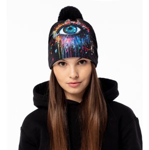 Mr. GUGU & Miss GO Woman's Fullprint Beanie WB21BL 1703