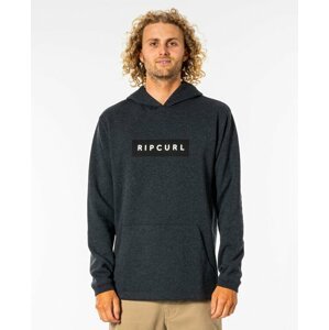 Sweatshirt Rip Curl VAPORCOOL HOOD Black Marled