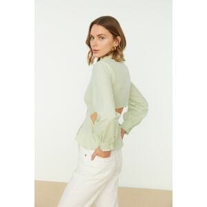 Trendyol Shirt - Green - Regular fit