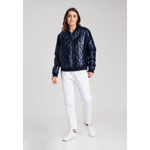 Look Made With Love Woman's Jacket Sana 1611 Navy Blue