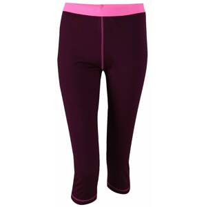 ULLANGER - women sp. Trousers 3/4 (merino wool), purple