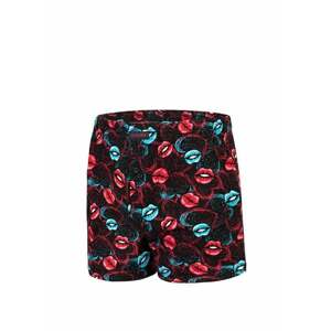 Boxers Hot Lips 2 048/06 black-red-turquoise