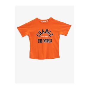 Koton T-Shirt - Orange - Regular fit