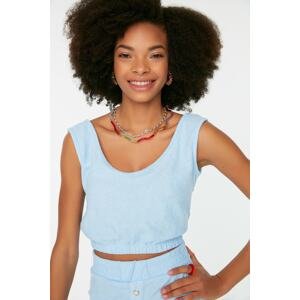 Trendyol Camisole - Dunkelblau - Fitted