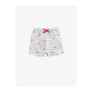 Koton Shorts - White - Normal Waist