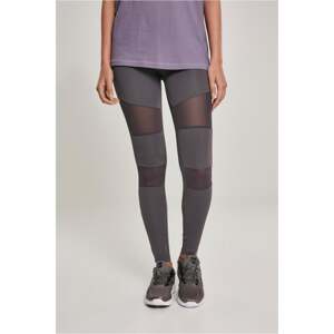 Women's Tech Mesh Leggings - Dark Grey