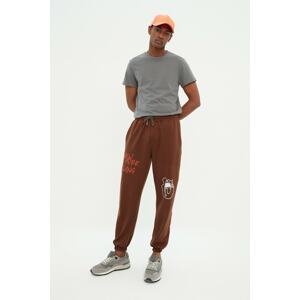 Trendyol Sweatpants - Brown - Joggers