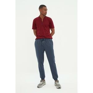 Trendyol Sweatpants - Dark blue - Joggers