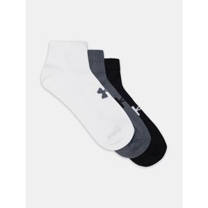 Under Armour Socks UA Core Low Cut 3Pk-BLK - unisex