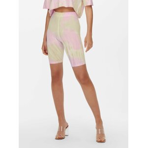 Pink-cream Short Leggings ONLY-Vera - Women