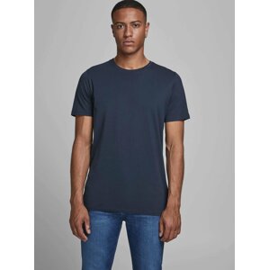 Sötétkék alap póló Jack & Jones Organic - Férfi