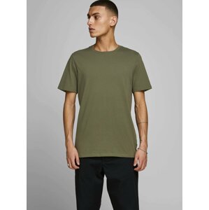 Khaki basic T-Shirt Jack & Jones Organic - Men