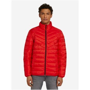 Red Men's Quilted Light Jacket Tom Tailor Denim - Men