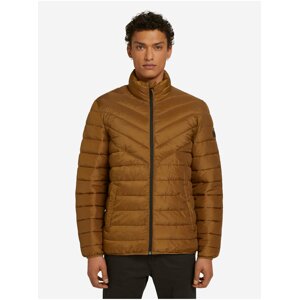 Brown Men's Quilted Light Jacket Tom Tailor Denim - Men