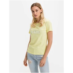 Yellow women's T-shirt Guess Glenna - Women