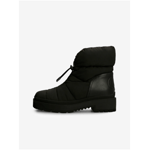 Black Womens Ankle Winter Boots Guess - Women