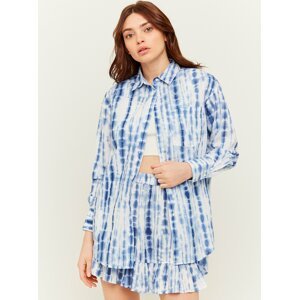 Blue and White patterned shirt TALLY WEiJL - Women