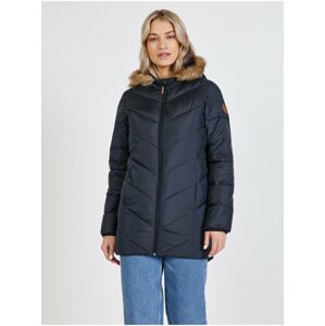 Black Girly Quilted Jacket Roxy - Unisex