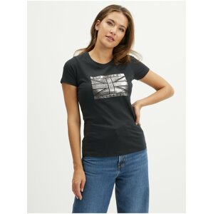 Black Women's T-Shirt with Pepe Jeans Beatriz - Women