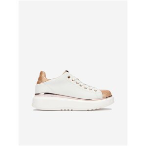 White Women's Leather Sneakers Replay - Women