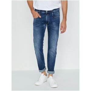 Blue Men's Slim Fit Jeans Replay 573 Bio Anbass Jeans - Mens