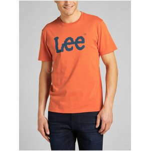 Orange Men's T-Shirt Lee Wobbly - Men