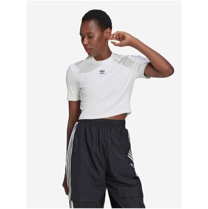 White Women's Rib T-Shirt adidas Originals - Women