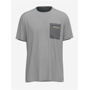 Grey Men's T-Shirt Pepe Jeans Abner - Men