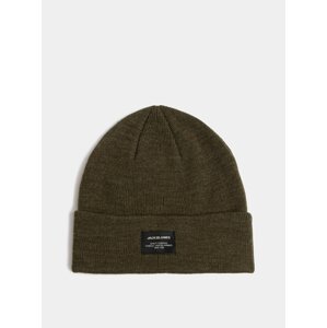 Dark green knitted winter hat Jack & Jones DNA