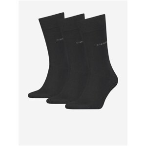 Set of three pairs of black men's socks Calvin Klein - Men