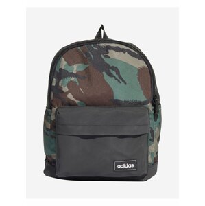 Grey-green camouflage backpack adidas Performance Camo - Men
