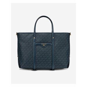 Dark Blue Women's Patterned Handbag Michael Kors - Women