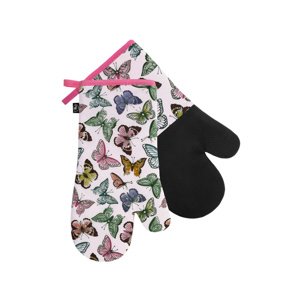 Edoti Silicone set of oven gloves Butterfly A678