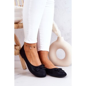 Women's Ballerinas Classic Black Fimme