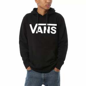 Men's black sweatshirt with VANS print - Men