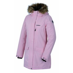 Women's waterproof parka Hannah NILANA II seashell pink