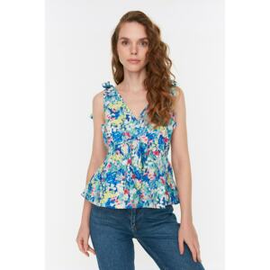 Trendyol Blouse - Mehrfarbig - Fitted