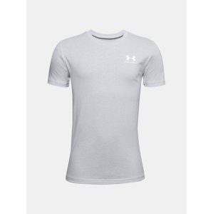 Under Armour T-Shirt UA Sportstyle Left Chest SS-GRY - Boys