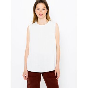 Creamy women's blouse CAMAIEU - Ladies