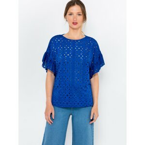 Blue blouse with madeira CAMAIEU - Ladies