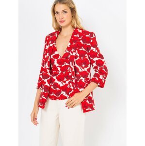 Red floral jacket CAMAIEU - Ladies