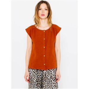 Brick blouse CAMAIEU - Women