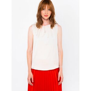 Creamy women's blouse CAMAIEU - Ladies