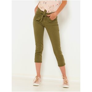 Khaki 3/4 trousers CAMAIEU - Ladies