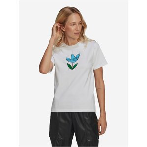 White Women's T-Shirt adidas Originals - Women