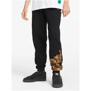 Black boys sweatpants Puma x MINECRAFT - unisex