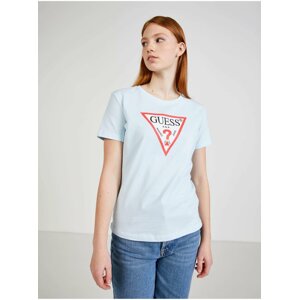 Light blue women's T-shirt Guess - Women